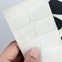 Somstyle Mondstuk Kussens voor Saxofoon & Klarinet - 48 Stuks - 0,8 mm Rubber - Mondstukpatches - Zwart & Transparant — thumbnail 3