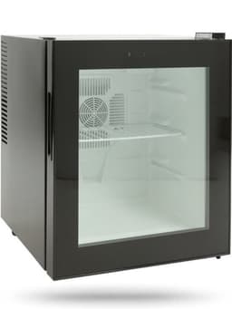 Livista Mini Koelkast - Thermo-elektrisch - 40 Liter - glazen deur - Zwart — thumbnail 1
