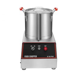 Groente- en fruitsnijder - Elektrische Horeca Multisnijder - 1400 W - 17,62 L Capaciteit - RVS Behuizing - Bediening met Drukknoppen — thumbnail 5