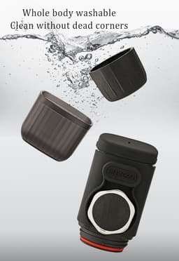 Draagbare handmatige espressomachine - voor thuis, reizen en outdoor - compacte espressomachine — thumbnail 4