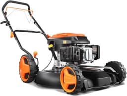 Benzine grasmaaier 51 cm zelfaandrijving 196 cc motor professioneel — thumbnail 1