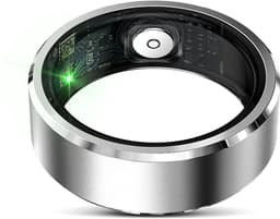 WizBay Premium Select® Aluminium Zilver Blush Smart Ring Dames Heren - Oplaad Case - Hypoallergeen - Hartslag & Slaap Monitor - IP68 Waterdicht - O2 Meting - Gesture Functie - Multiple Sport Modi - #8 — thumbnail 5