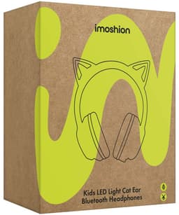 imoshion Kinder Koptelefoon Kattenoortjes - Bluetooth en Decibelbegrenzer - Draadloze Koptelefoon Kinderen — thumbnail 3