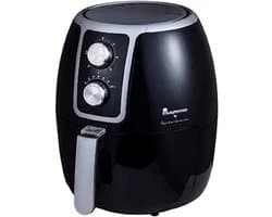 Heteluchtfriteuse 3.4L - 1500W - Olievrij Frituren met Timer en Temperatuurregeling