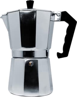 Klassieke Moka Pot Espressopot voor Inductie, Gas en Elektrisch - 6 Kops — thumbnail 3