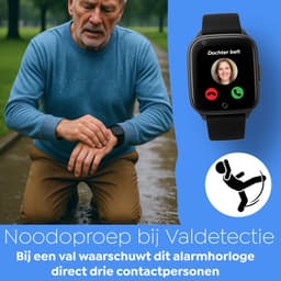 Weewise WS32 – GPS-horloge voor senioren - Valdetectie - SOS knop - GPS Tracker - GPS Horloge Ouderen - Alarm Horloge - SOS Horloge - Valdetectie - Alzheimer - Dementie - Alarmknop - Videobellen– GPS live locatie — thumbnail 5