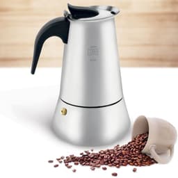 Orion - Stalen Koffiemaker - 450 ml - Zilver — thumbnail 1