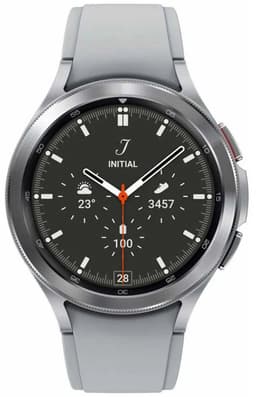 Samsung Galaxy Watch4 Classic - 46 mm - Smartwatch  Heren - LTE/4G - Zilver — thumbnail 3