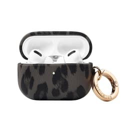 Selencia Sabi Case met panterprint - Hoesje geschikt voor AirPods Pro / Pro 2 / Pro 2 (2022) - Midnight Black — thumbnail 1