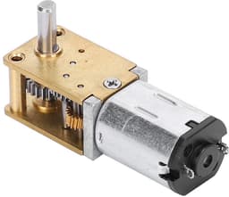 Mini Metalen Tandwielmotor DC 12V voor Elektrische Ventilatoren - Hoogrendement Micro Motor — thumbnail 2