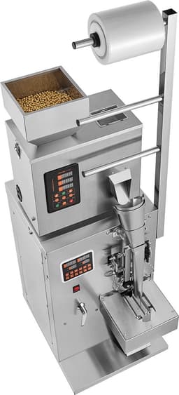 VEVOR Automatische Deeltjes Verpakkingsmachine,1-100g, Multifunctionele Zakje Poeder Zakje Weging Het Vullen Verpakkingsmachine, Poeder Vulmachine voor Thee Zaden Korrels Meel Bonen Glitter — thumbnail 2