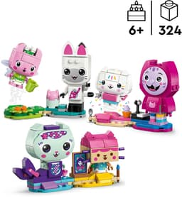 LEGO Gabby's poppenhuis - Gabby's bouwbare kattenvriendjes Constructiespeelgoed — thumbnail 3
