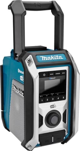 Makita DMR115 accu bouwradio - FM DAB/DAB+ Bluetooth - Bass subwoofer - voor 10,8/12V CXT & 14,4/18V LXT accu's en 230V netstroom — thumbnail 3