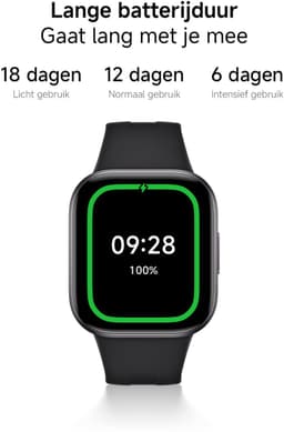 REDMI Watch 6 Active - 1,85" AMOLED - 1200 nits - Bluetooth®-oproepen - 140+ sportmodi - Matte Silver — thumbnail 4