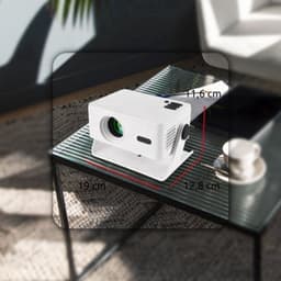 Beamer Draagbare Mini Projector - 150 ANSI Lumen Android 13 - 1280 x 720 HD Resolutie - LED Technologie - Voor Thuisbioscoop En Streaming — thumbnail 1