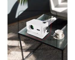 Beamer Draagbare Mini Projector - 150 ANSI Lumen Android 13 - 1280 x 720 HD Resolutie - LED Technologie - Voor Thuisbioscoop En Streaming