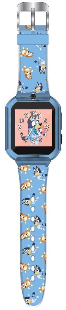 Accutime Kinderhorloge Bluey - Smartwatch Kind - Kinderhorloge met Spelletjes - Smartwatch Kinderen - Selfie Camera - Blauw — thumbnail 2
