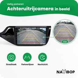 Navibop Autoradio geschikt voor Kia Ceed 2012 t/m 2018 - Draadloos Apple CarPlay & Android Auto - 9 inch touchscreen - Android 15 - 4GB/64GB - Navigatie - Bluetooth - DAB+ ready - 2 din - 2012 2013 2014 2015 2016 2017 2018 — thumbnail 2