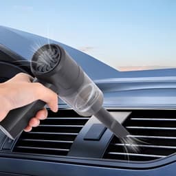 Krachtige Mini Stofzuiger - Auto of Thuis - Draadloos - Zuigen & Blazen - Mini Kruimeldief Snoerloos - Perslucht Stofreiniger Luchtblazer - Autostofzuiger Oplaadbaar - Car Vacuum Cleaner — thumbnail 1