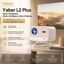 Beamer Netflix Ready - 1080p Full HD - 460 ISO Lumen - LED - Voor Thuisbioscoop En Gaming — thumbnail 3