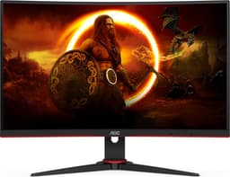AOC C27G2E - Full HD Curved Gaming Monitor - 165hz - 27 inch — thumbnail 5