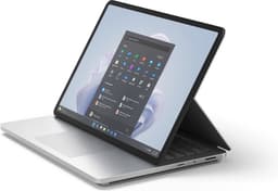 Microsoft Surface Laptop Studio 2 Intel® Core™ i7 i7-13800H Hybride (2-in-1) 36,6 cm (14.4") Touchscreen 16 GB LPDDR5x-SDRAM 512 GB SSD NVIDIA GeForce RTX 4050 Wi-Fi 6E (802.11ax) Windows 11 Pro Platina — thumbnail 1