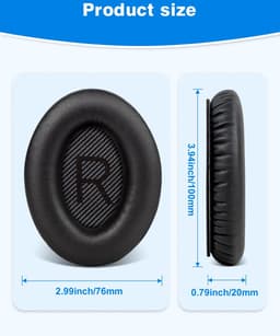 Oorkussens - Geschikt voor Bose QuietComfort QC35 II - Zwart — thumbnail 5