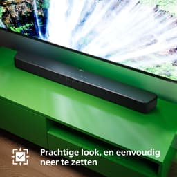 PHILIPS TAB5309 Soundbar 2.1 met draadloze subwoofer - 2.1-kanaals 240W, DTS Virtual X, Bluetooth 5.4, HDMI ARC, optische aansluiting en USB-connectiviteit - Donkergrijs — thumbnail 5