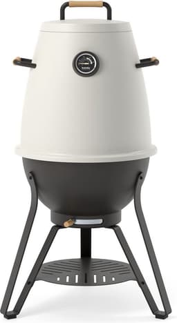 Kandu Cooking 41 kooksysteem - Ash White - Vertical Cooking barbecue - Ø58 x H95 cm — thumbnail 1