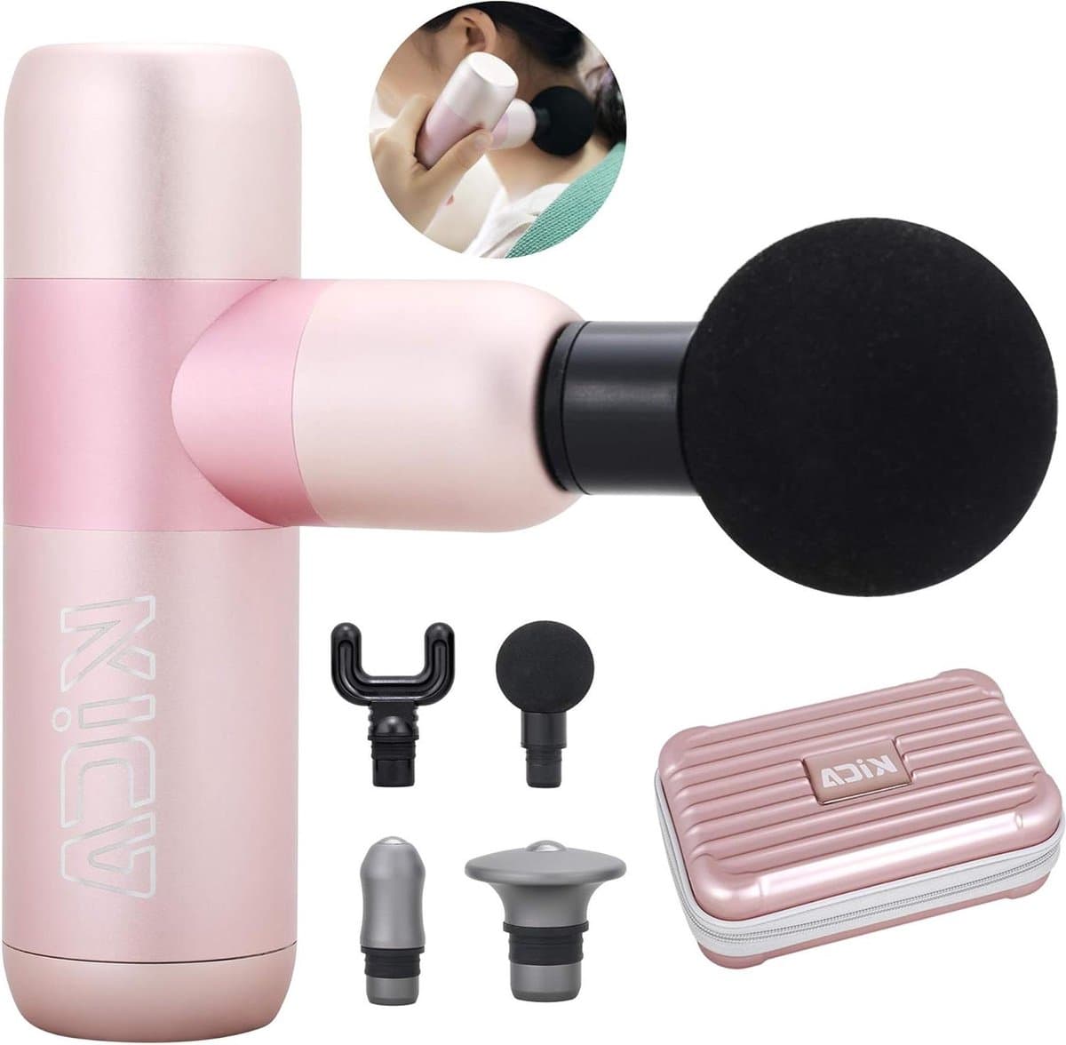 Massage Gun | Need content in HTML - Pink Kica K2 massage gun — afbeelding 1