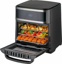 TZS First Austria Airfryer oven - Digitale Heteluchtfriteuse - Airfryer XXL - 13L - 1700W - Zwart — thumbnail 1