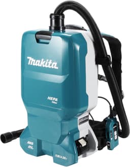 Makita DVC665ZU Accu Rugstofzuiger AWS 2x18V Basic Body — thumbnail 1