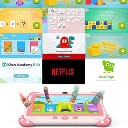 Kindertablet Vanaf 3 Jaar - Tablet Kinderen - 32GB - 7 INCH — thumbnail 3