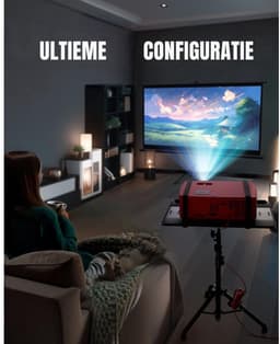 Thuys – Beamer Statief – Beamer Beugel – Projector Statief – Zwart — thumbnail 4