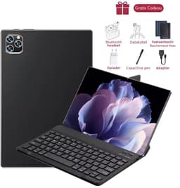 2025 Nieuwe Pad 15 Pro Tablets 16Gb 1024Gb Android 10.36 Inch 5G Dual Sim Gps Bluetooth Wifi Wps Tabletpc - Black — thumbnail 1