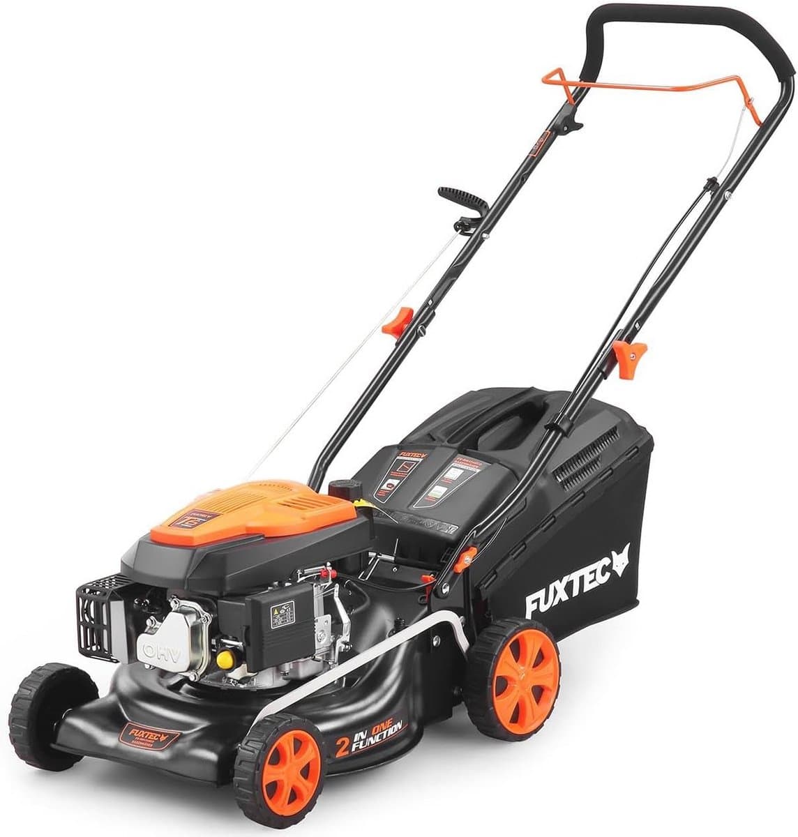 Krachtige Benzine Grasmaaier met 42cm Maaibreedte - Ideaal voor Kleine Tuinen — afbeelding 1