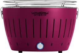 LotusGrill Classic Hybrid Tafelbarbecue - Ø350mm - Paars — thumbnail 1