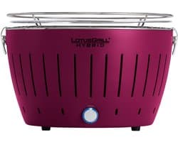 LotusGrill Classic Hybrid Tafelbarbecue - Ø350mm - Paars