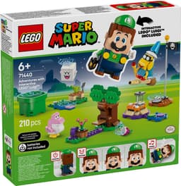 LEGO Super Mario - Avonturen met interactieve Luigi Constructiespeelgoed — thumbnail 5