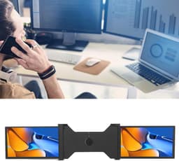 Draagbare Drie-in-een Monitor Extender voor Laptops van 15,6 tot 17,3 Inch — thumbnail 4