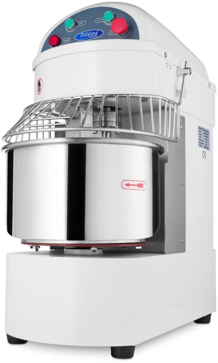 Spiraalkneder - 20 L - 13 Kg Deeg - 2 Snelheden — afbeelding 1