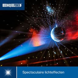 HQ-Power Disco spiegelbol Ø 30 cm, spectaculaire lichteffecten voor feestjes, veilig ophangsysteem en facetglas, dansvloer accessoire voor disco en meer — thumbnail 2