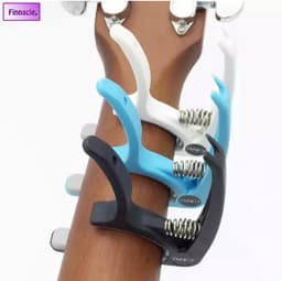 Finnacle - Gitaar Capo - Gitaarklem - Muziek - Instrument - Akoestisch - Elektrisch - Blauw — thumbnail 5