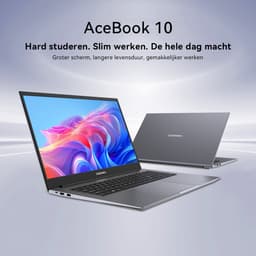 Laptop - Blackview AceBook 10 - 18,5 inch Full HD - 16GB DDR4 - 512GB SSD - Intel Twin Lake N150 - Intel® Graphics - Windows 11 Pro - WiFi 6 -Bluetooth 5.2 - Grijs — thumbnail 4