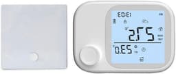 Slimme Thermostaat - Temperatuurregelaar - Comfort Verhoging - RF433 Draadloos - 118 mm breed - Wit — thumbnail 1