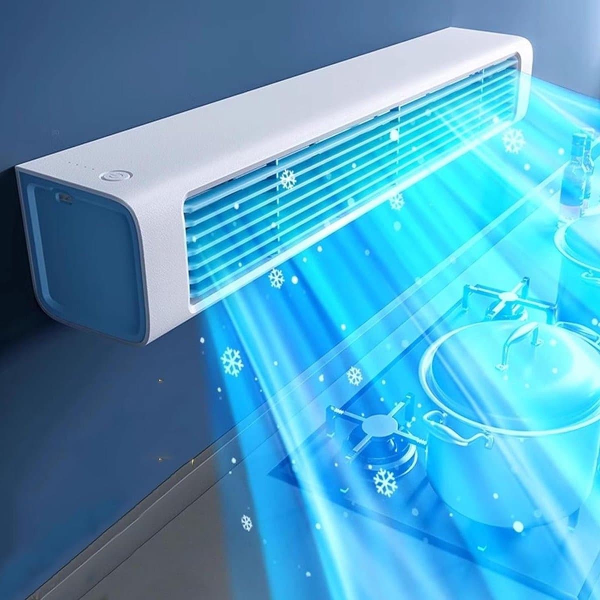 Draagbare Airco - Mini Koeler - Ruimte Koeling - Geen Raam Nodig - 3 Snelheden - Wit — afbeelding 1