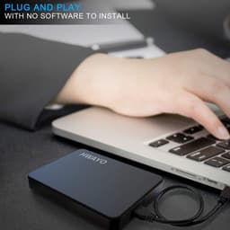 Externe Harde Schijf - Draagbare Opslag - Bestanden Opslaan - Plug and Play - 1 TB - Mat Zwart — thumbnail 3