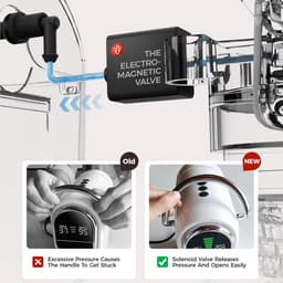 CAFELFFE MK-609S 6-in-1 capsulekoffiezetapparaat, 7 waterinstellingen en warm-/koudzetfunctie, 19 bar espressomachine, compatibel met NES Original/DG/ESE/K-cupcapsules/thee/gemalen koffie, 1450 W — thumbnail 5