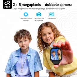 Ralio R5 Ultra 4G GPS Horloge Kind met simkaart – Videobellen – Dual Camera –- Android OS - Smartwatch Kinderen met 1,83"AMOLED Display – SOS-knop – Ruim geheugen van 2 GB + 16 GB – GPS Tracker – Voor Jongens en Meisjes — thumbnail 5