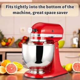Mixer Mat - Apparaat Schuiver - Keuken Werkblad - Draaibaar Ontwerp - 34.4 x 22.1 cm - Zwart — thumbnail 3